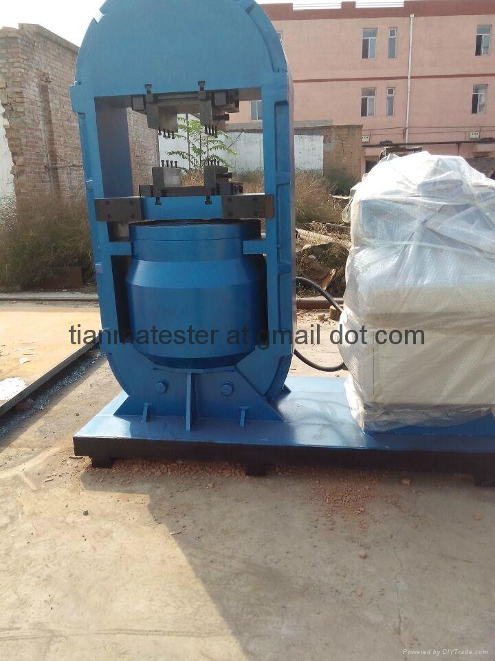 YT2500  Hydraulic Press Machine for wire rope sling up to 106mm