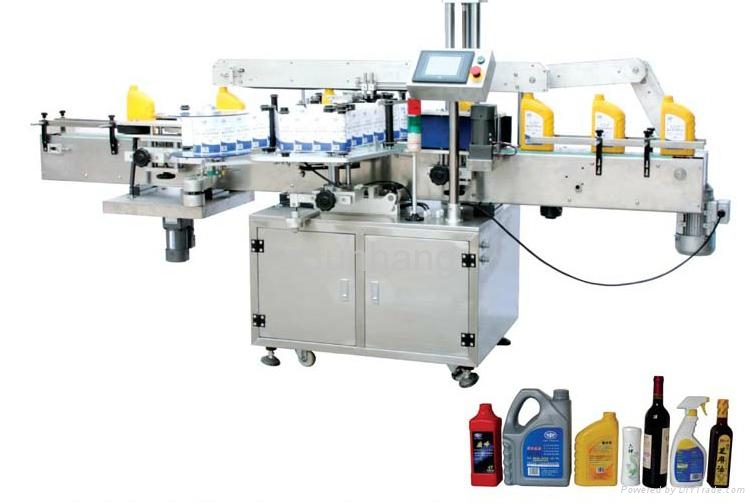 MPC-DS Double Side Self-adhesive round, square and flat bottle Labeling Machine