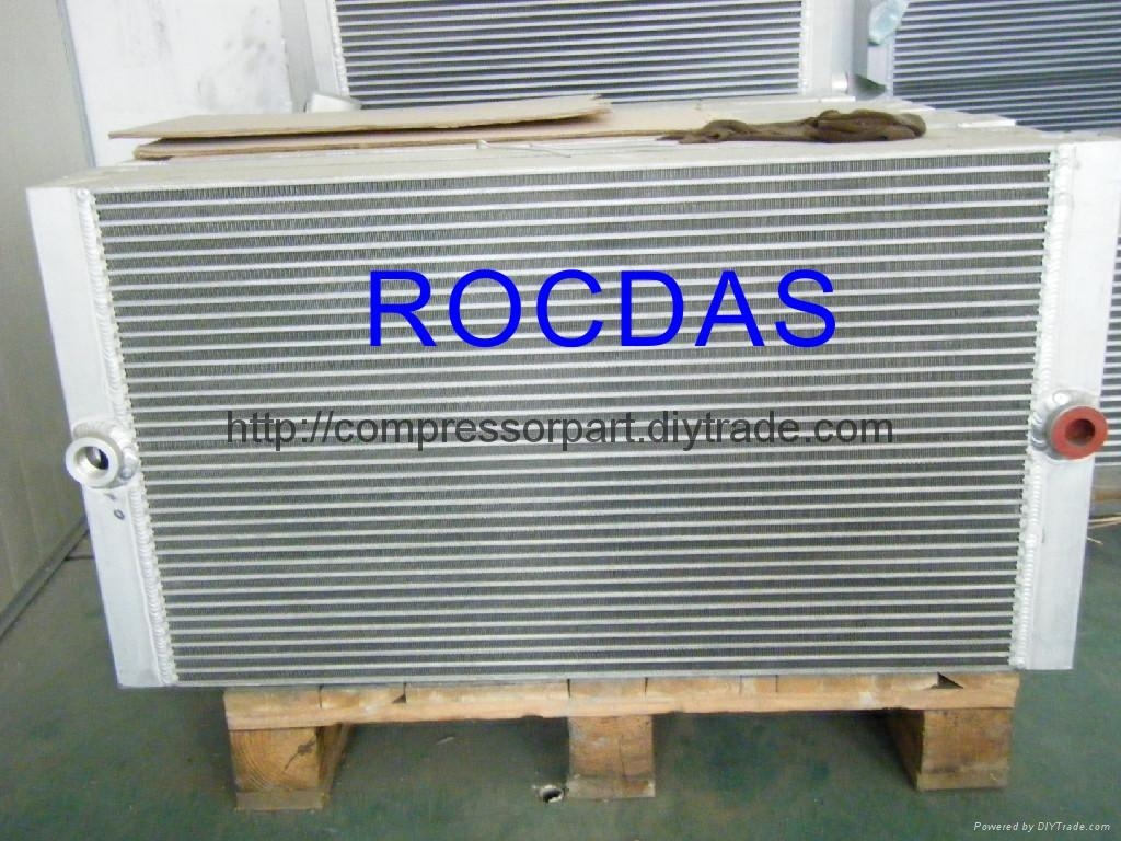 Air compressor heat exchanger