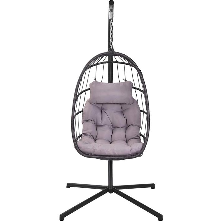 Foldable patio swings hanging egg chair swing chair inddoor outdoor furniture