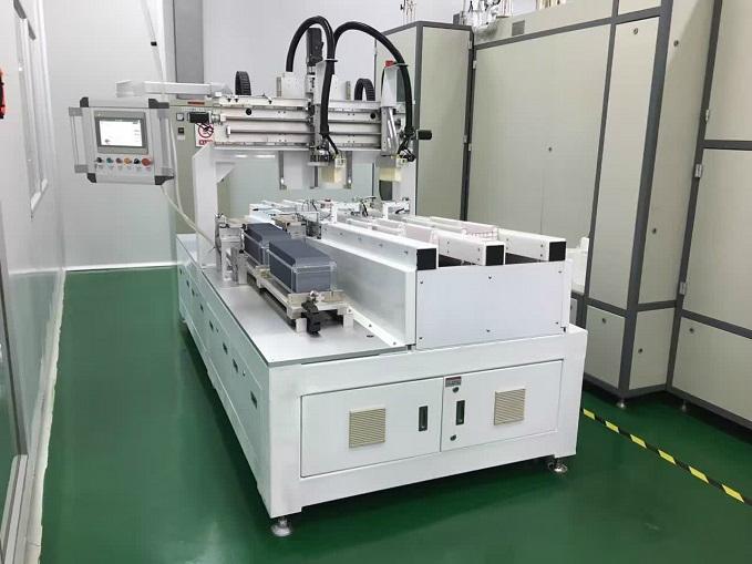 Battery silicon quartz ink on the automation of diffusion/cutting machine group