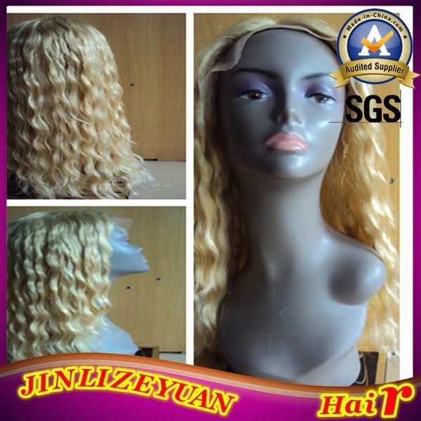 Blonde Human Hair Lace Front Wig