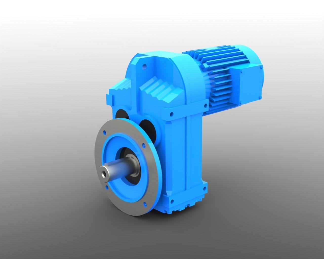 Parallel Shaft Gearbox For PVC, PE, PP, PPR Pipe Machines