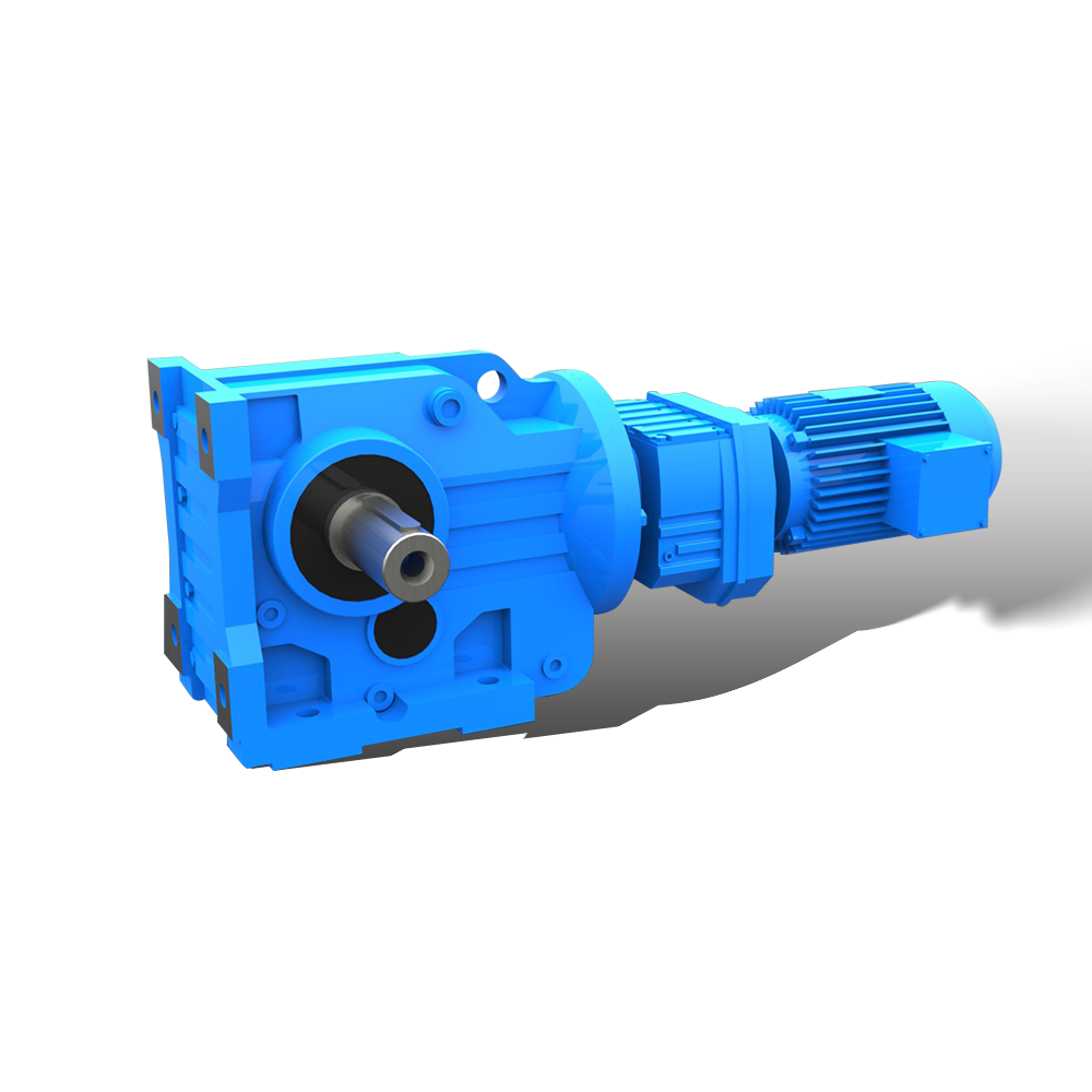 K bevel helical gearbox right angle bevel gear reducer with IEC flange