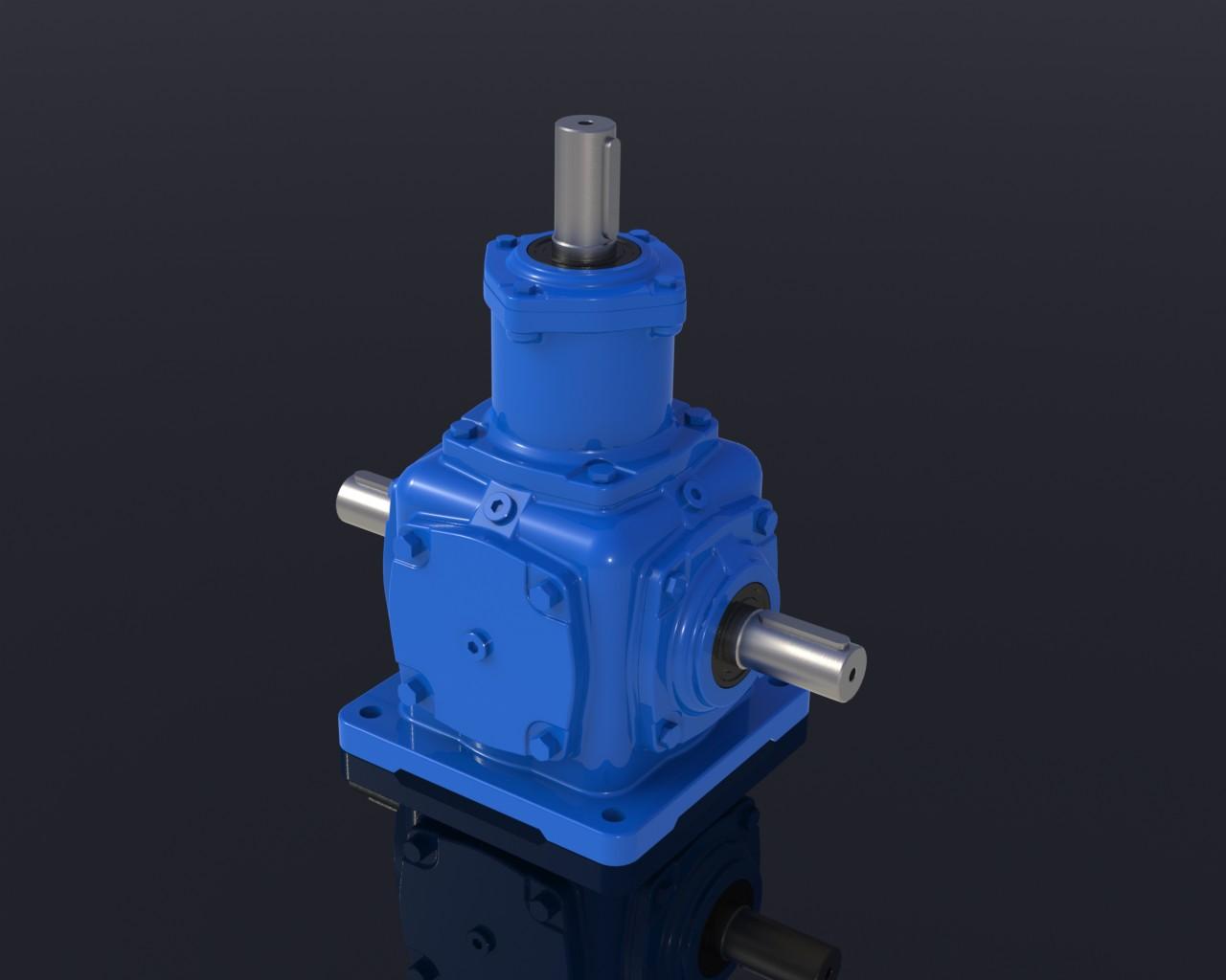Right Angle Spiral Bevel Gearbox For Elevating System