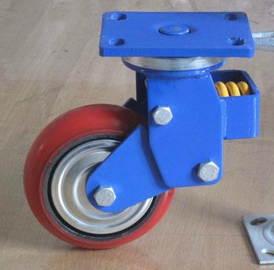 New shock absorbing casters