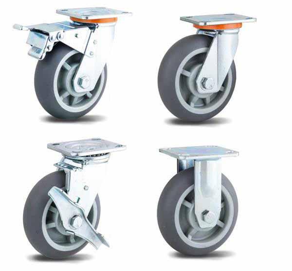 2 inch / 3 inch / 4 inch TPR wheel